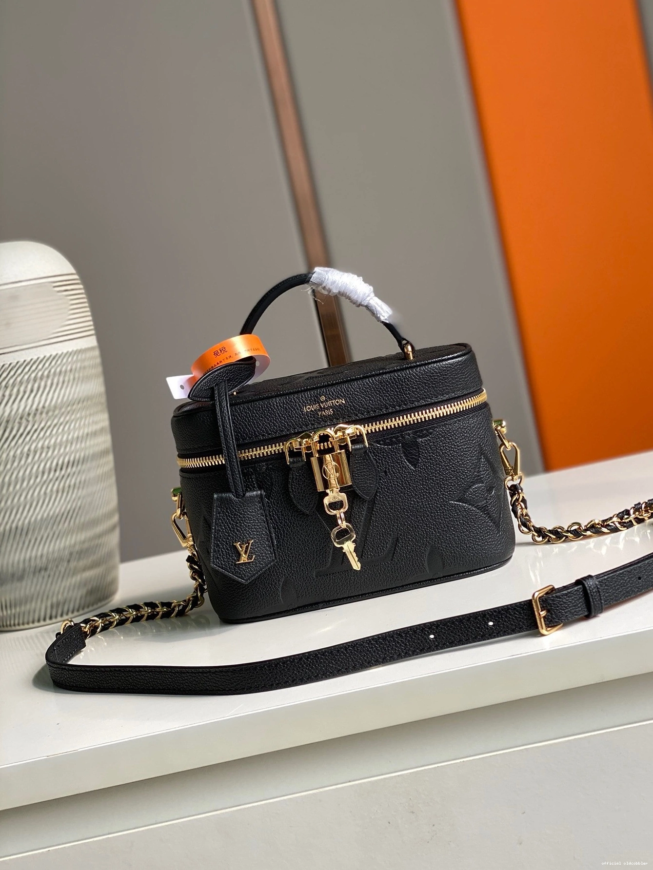 Official oldcobbler PM VUITTON LOUIS VANITY 0723